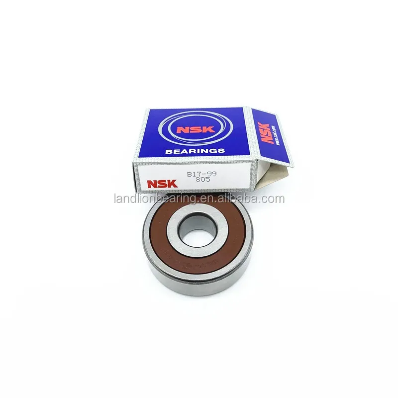 NSK B17-99  Japan deep groove ball bearing  Alternator Bearing B17-99D 17X52X17mm