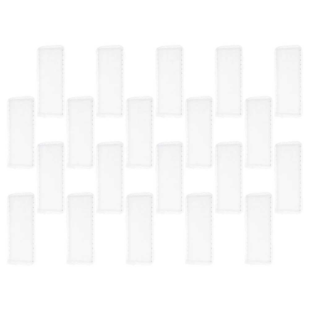 

20Pcs Blank Cross Stitch Bookmarks DIY Hollow-Out Fabric Sewing Bookmark Craft for Students and Embroidery Cross Stitch Bookmark