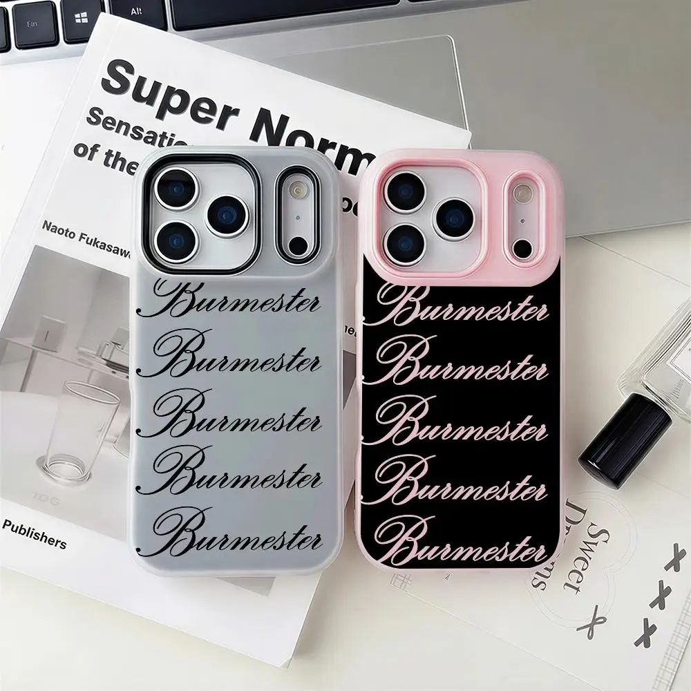 

B-BurmesterS Phone Case 2-in-1 Detachable Clear Case with Slot for Cards & Photos iPhone 12-17