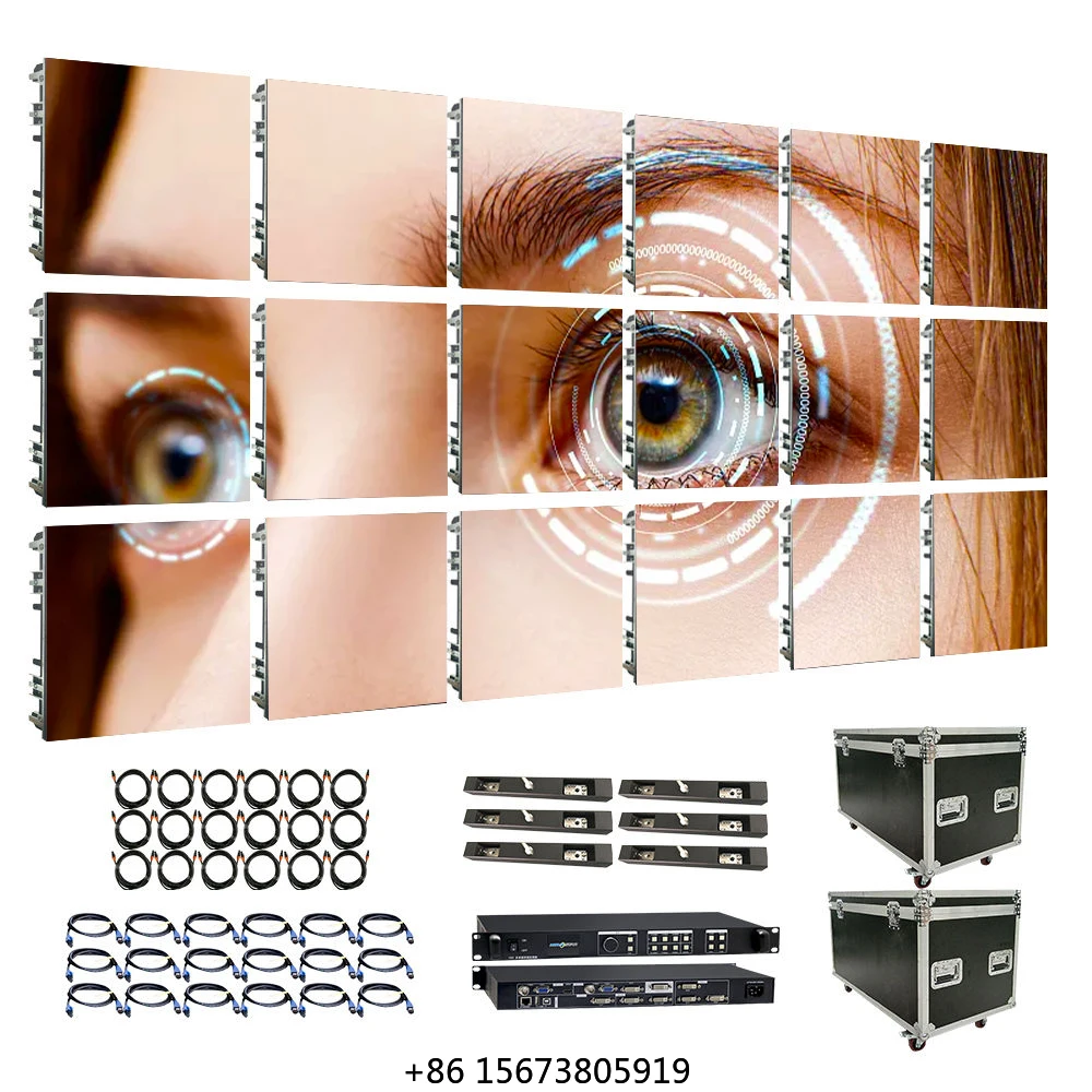 

High Performance LED Screen Display Panel CE FCC ROHS P2.6 P2.9 LED Video Wall Led Display Screen Price for Advertising