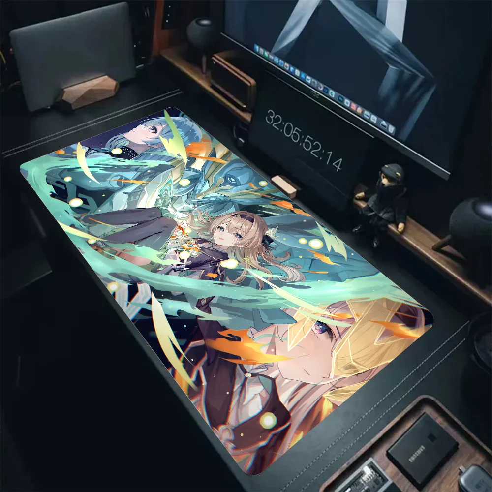 Firefly Honkai Star Rail Mouse Mat Desk Mat With Pad Gaming Accessories Prime Gaming XXL Keyboard Pad