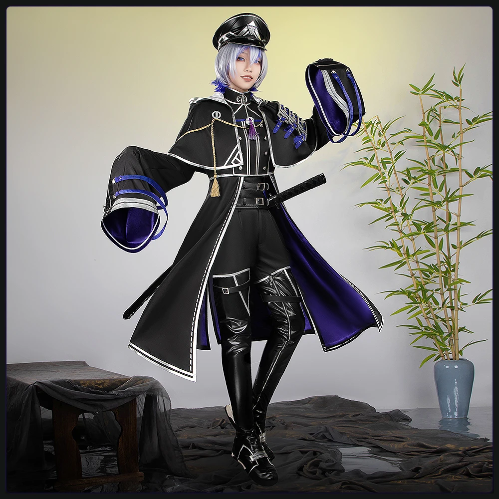 Touken Ranbu New Sword Reveal Taikei Naotane Uchigatana Cosplay Costume with Cute Sleeve Cosbravo Custom Size