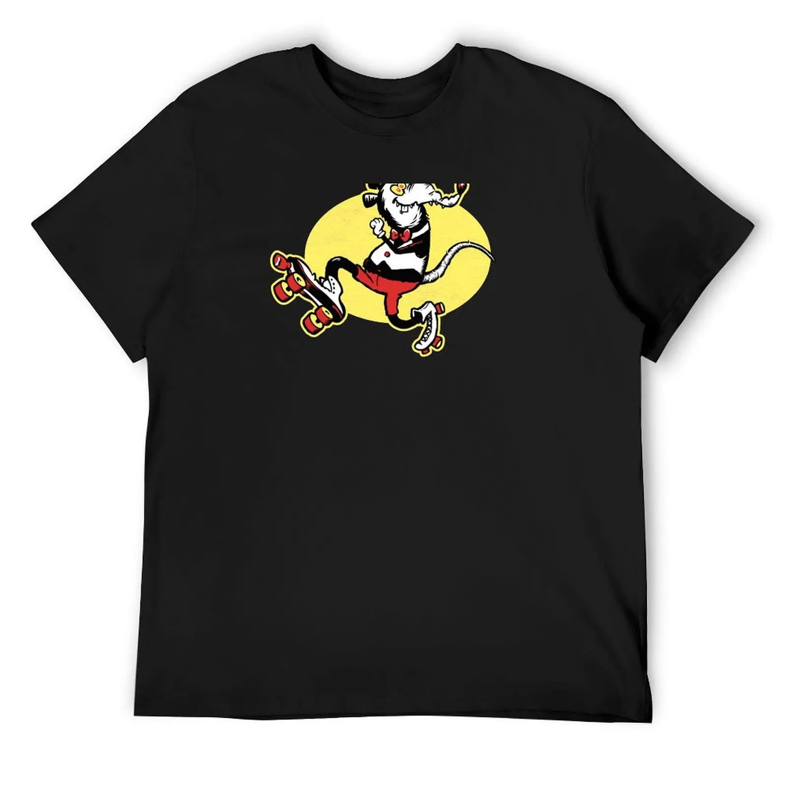 

Roller-Skating Funky Rink Rat - Retro 60s, 70s T-Shirt summer top football t shirt heavyweights blanks funny t shirts men