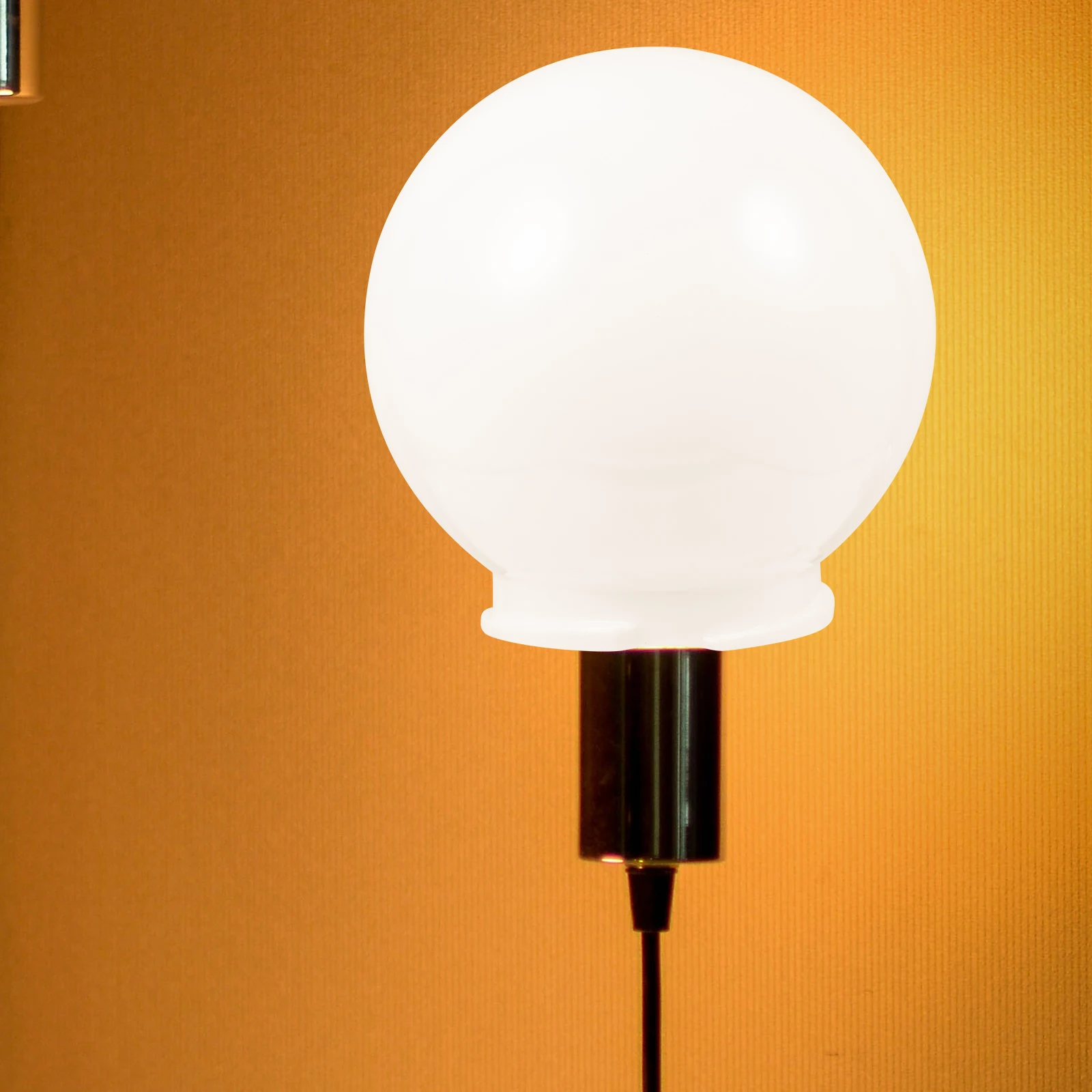 

Globe Ball Lampshade Cover Ceiling Light Covers Globes for Fixtures White Outdoor Replacement Plastic