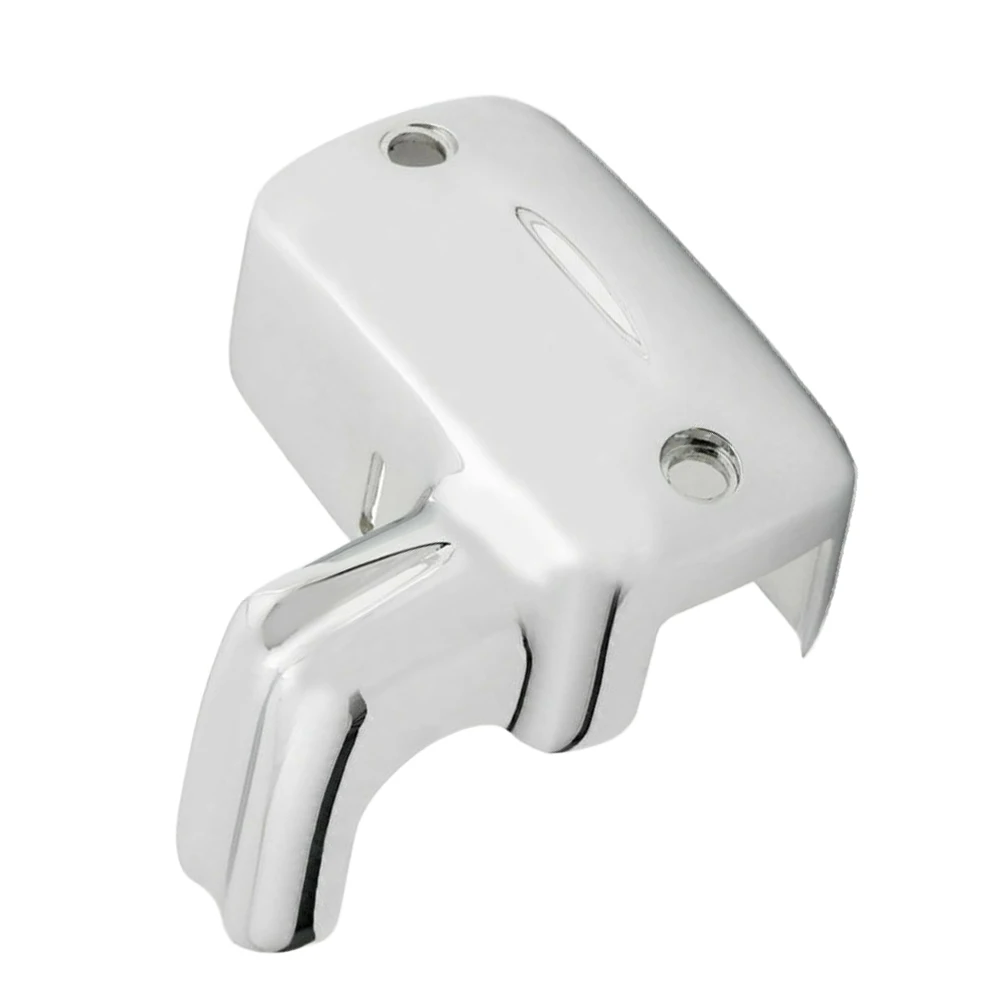 Brake Fluid Master Cylinder Cover Cap Silver Chrome Aluminium Alloy Fit for Honda Shadow 750 1100 VLX600 VTX1300