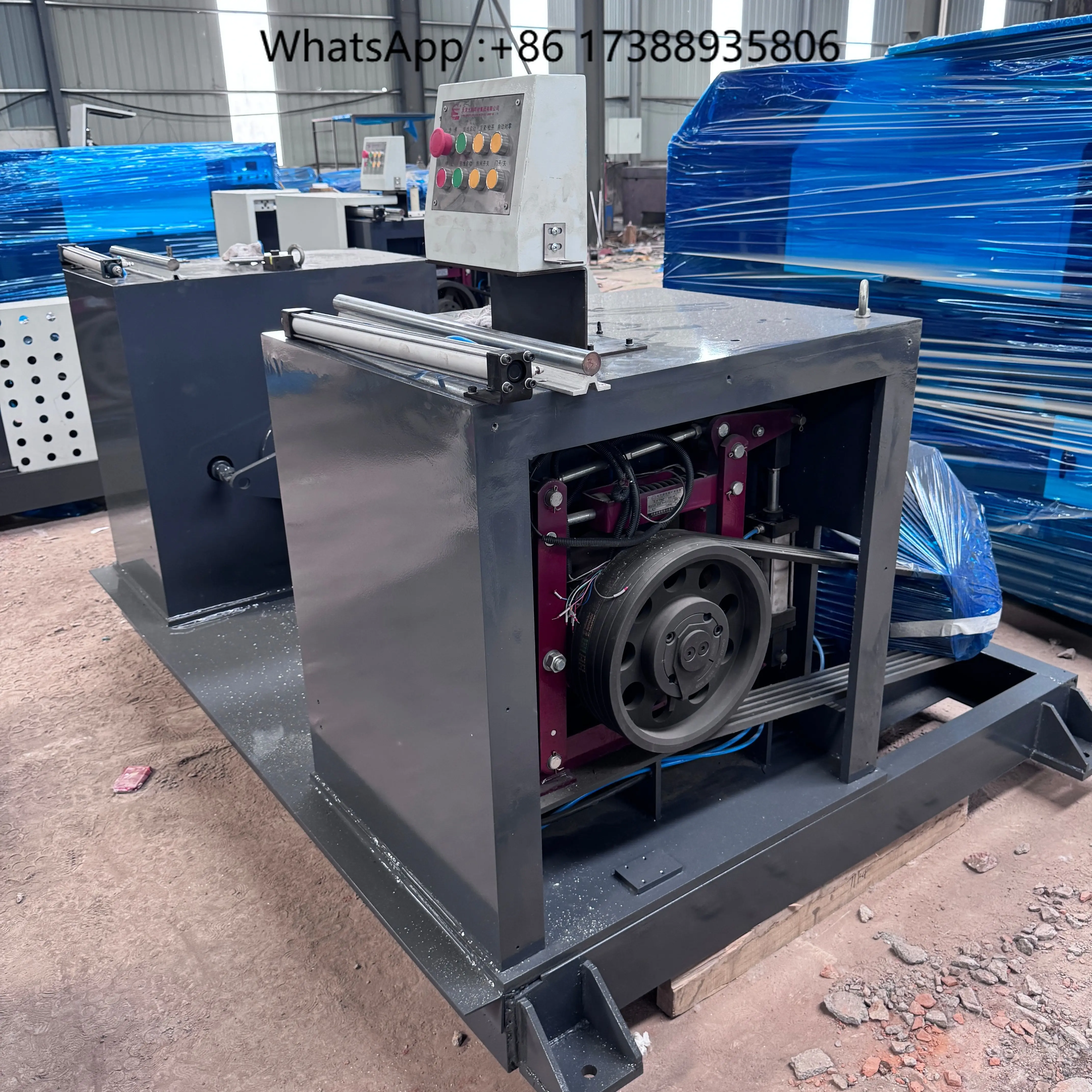 Advanced Magnetic Brake Tension Control Wire Pay-off Machine High Speed Cable Decoiler