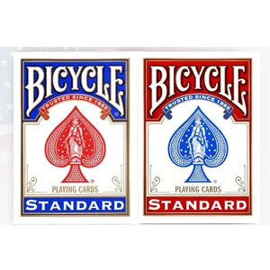 1 Blue/Red piece Original Bike Bike Playing Pilot Cards Back Drillo Decks Standard Poker Cards 8 Main Sales Bicycle Deck - №2