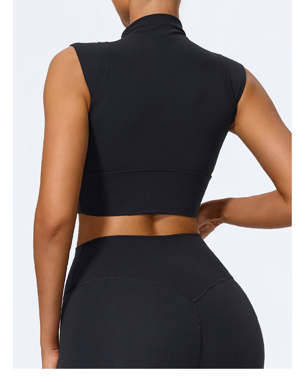 High Impact Gym Top Weibliche Push-Up Sport-Bh Yoga Kleidung Sport Weste Frauen Workout Crop Top Weibliche Stoßfest Büstenhalter Frauen – Detail 11