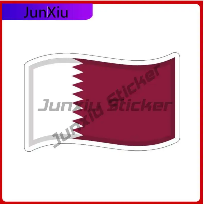 

Qatar Flag Sticker Qatari Decals Accessories Decoration For Car Laptop Phone/phone Case Windshield Guitar Suv Motorcycle Phone