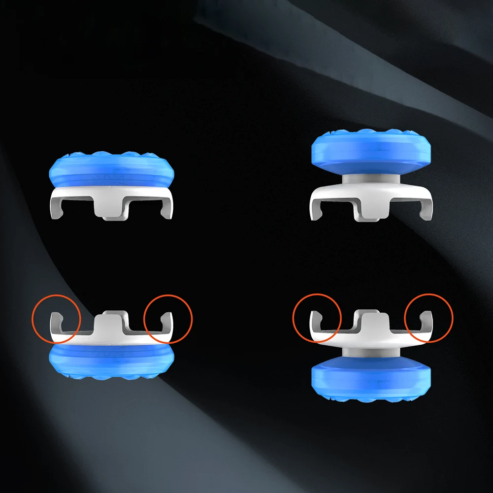 Gaming Joystick Extenders 1 High-Rise 1 Mid-Rise Joystick Caps Non-Slip Protective Cap for PS5 Playstation Portal Remote Player