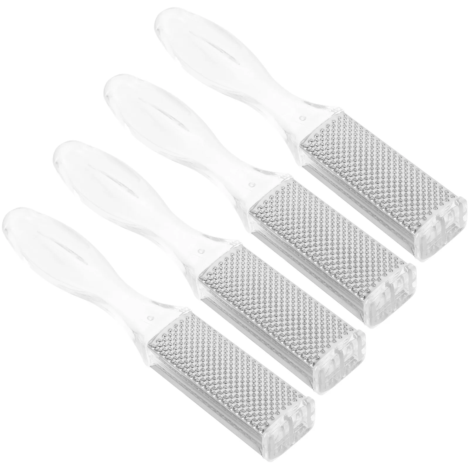 

Набор из 4 миниатюрных изысканных пилок-скраберов для ног, удаления мозолей, для гладких стоп, аксессуар для педикюра, инструмент для ухода за ногами, триммер для омертвевшей кожи