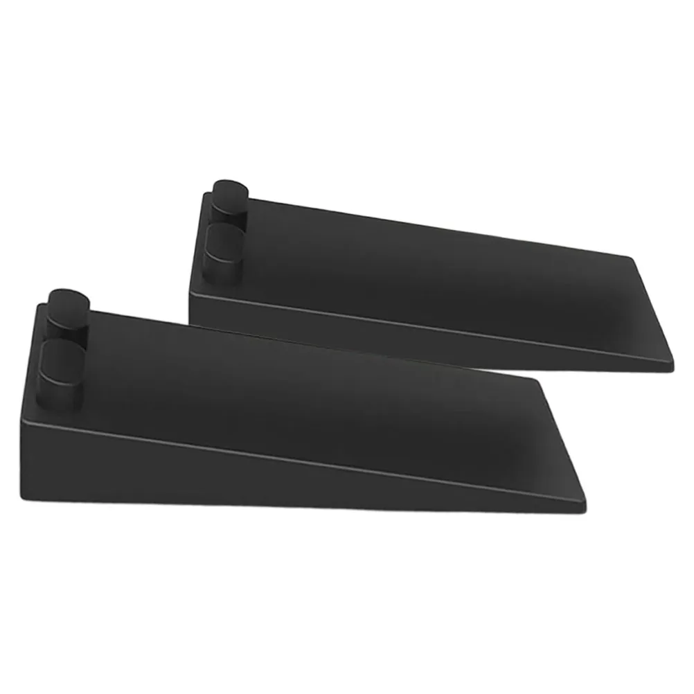 

2 шт. силиконовые клиновидные упоры для дверей, резиновые ограничители для тяжелых дверей дома и офиса, пластиковые клиновидные стопоры