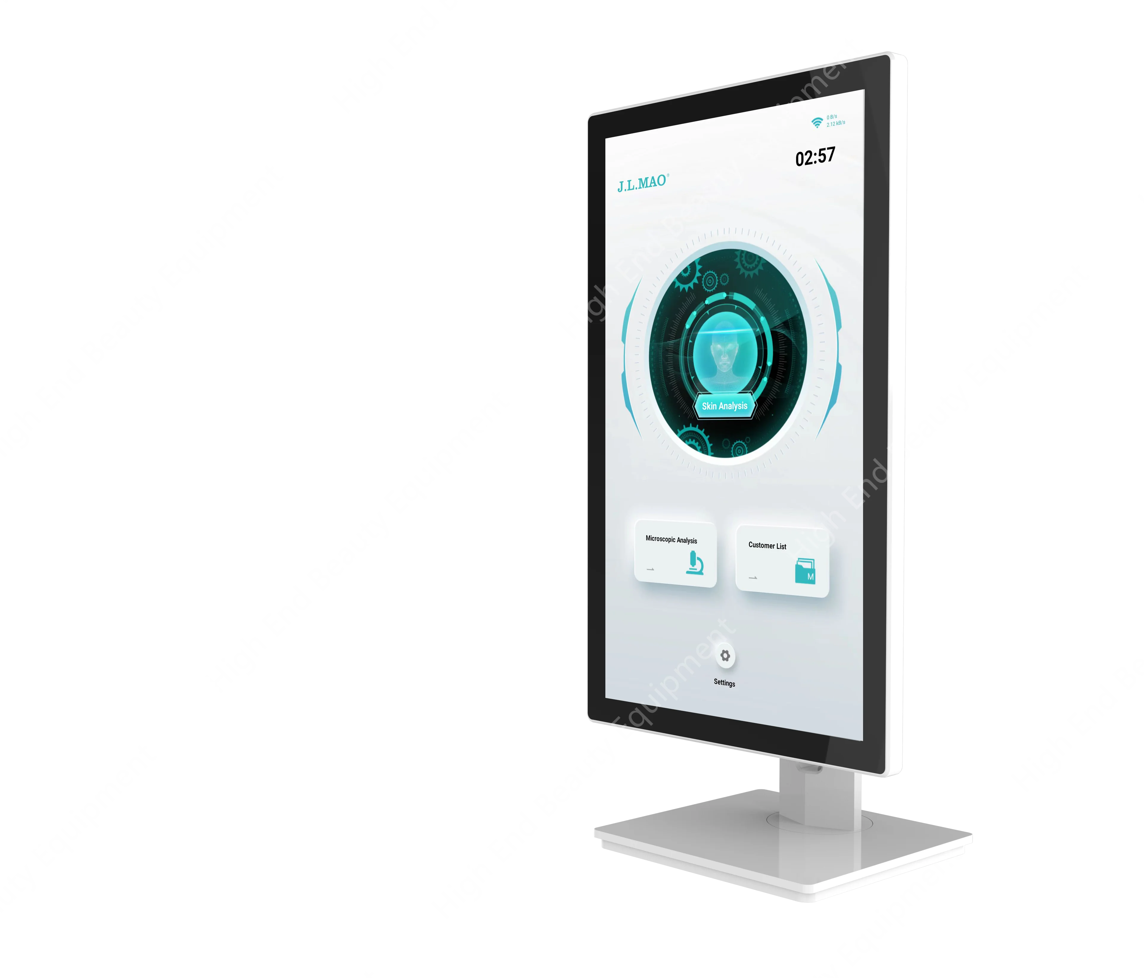 18 Languages 3D AI Facial Skin Analyzer For Detecting Skin Problems And Diagnosing Professional Analysis JLM-M8