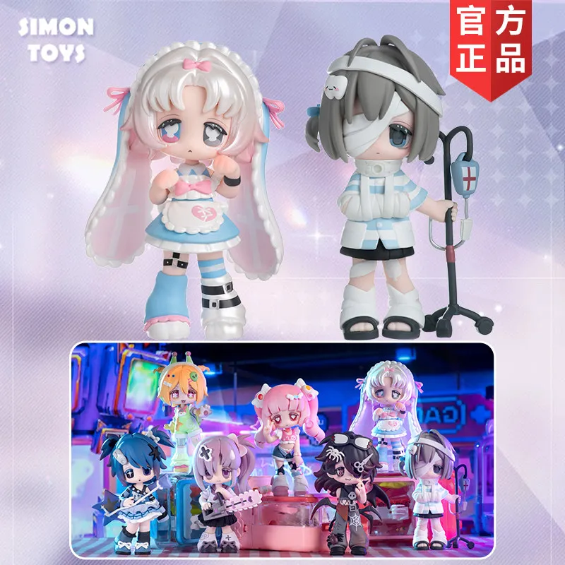

SIMON TOYS Blind Box Collectible Trendy Toy Tomiz Cute Pet Different Dimension Series Action Figure Desktop Ornament Home Decor