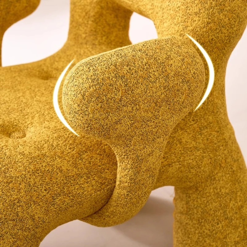 كرسي حديث مريح كسول ناعم لشخص واحد مسند ظهر كرسي الإبداع الجمالي الحد الأدنى كراسي أثاث غرفة المعيشة المنزلي #4