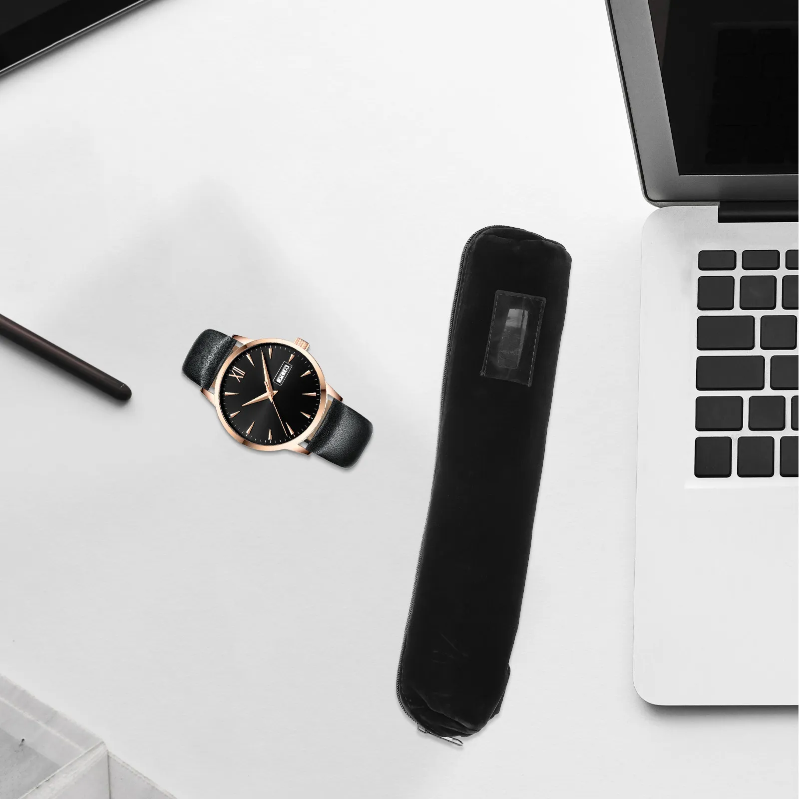 

1 шт. Сумка-органайзер для хранения украшений, маленькая, легкая, для браслетов и часов, защитный, прочный, портативный чехол для путешествий