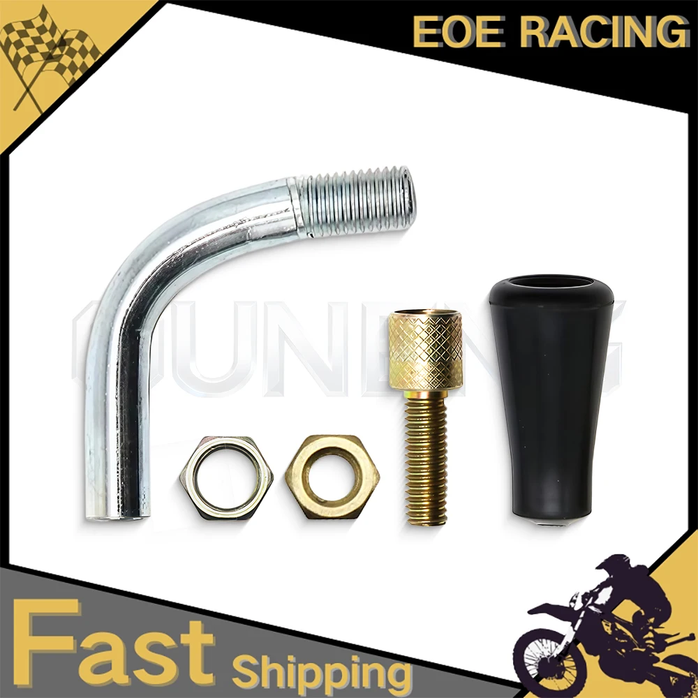 90 Degree Racing Throttle Cable Adjuster Tube For PWK PHBG PJ PWM PE Mikuni TM VM Carburetor