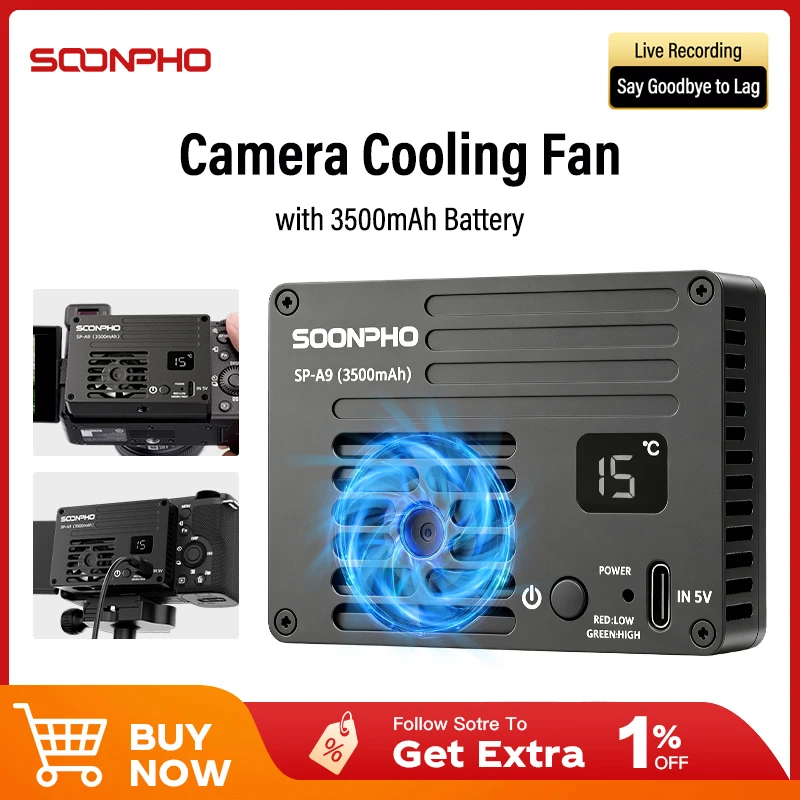 camera-cooling-fan-with-built-in-lithium-battery-6-hours-live-streaming-for-sony-zv-e10-zv-1-a7600-fuji-xt-4-xt-h2s-canon-r50