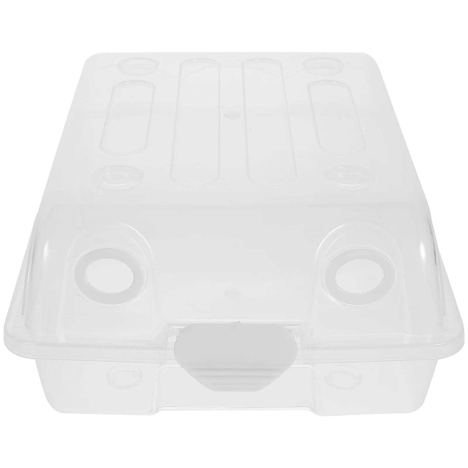 

Clear Shoe Storage Box Stackable Plastic Flipping Lid Sneaker Organizer Container for Home Dorm Room Space Saving