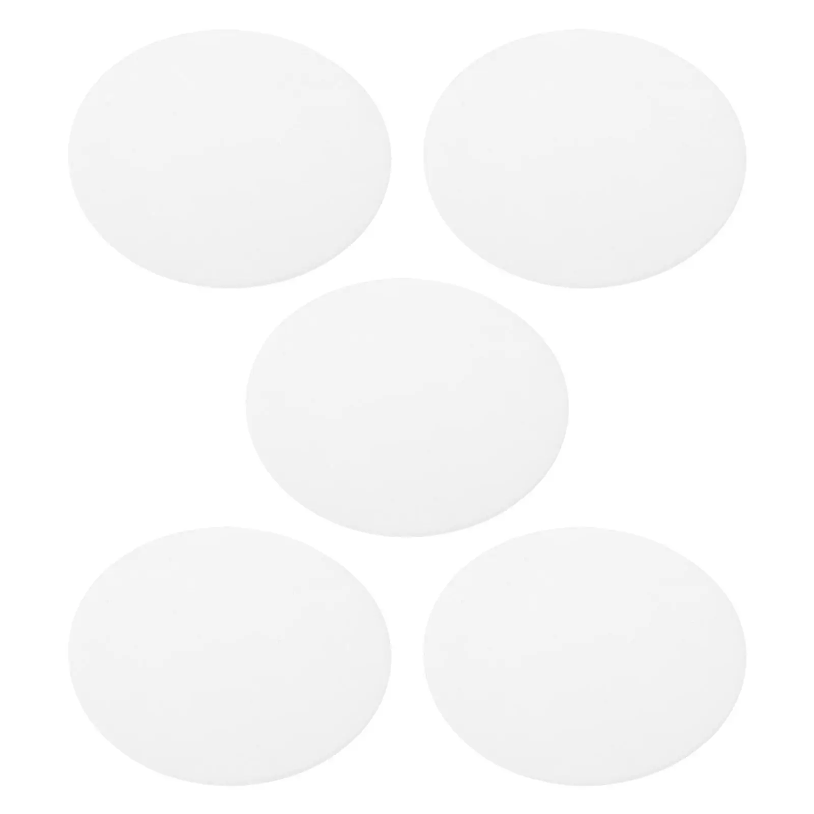 6.3 Inch Round Acrylic Ceiling Light Diffuser Cover for Downlight – Anti-Glare Lamp Shade, 5pcs