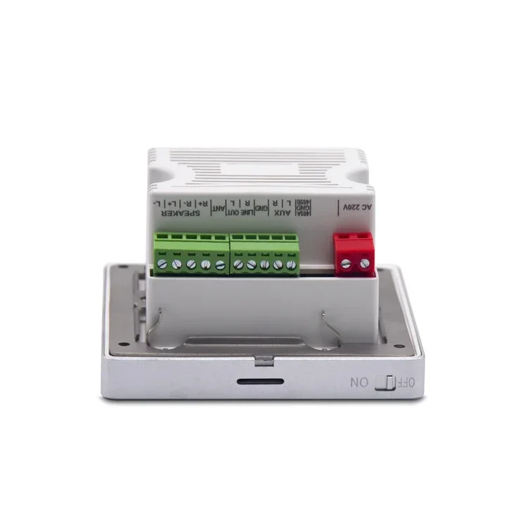 2025 Thinuna HM-60T 2.8 بوصة متعددة الغرف خلفية الموسيقى فندق نظام المضيف الذكية واي فاي ستيريو بلوتوث لوحة حجم