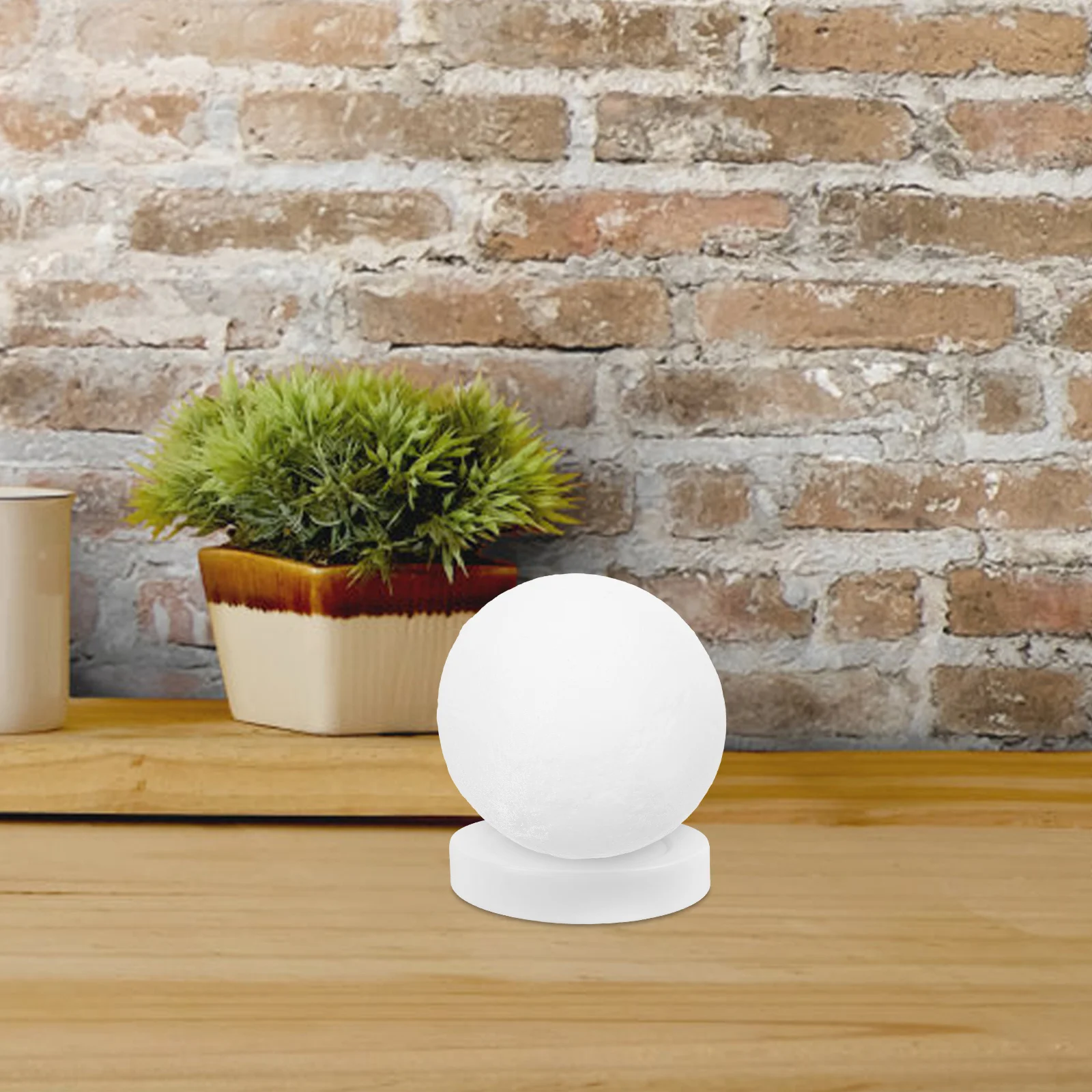 

3D Printed Moon Lampshade Round Shaped Plastic Cover Vintage Replacement Shades Home Ceiling Light Decor Modern Style Fit