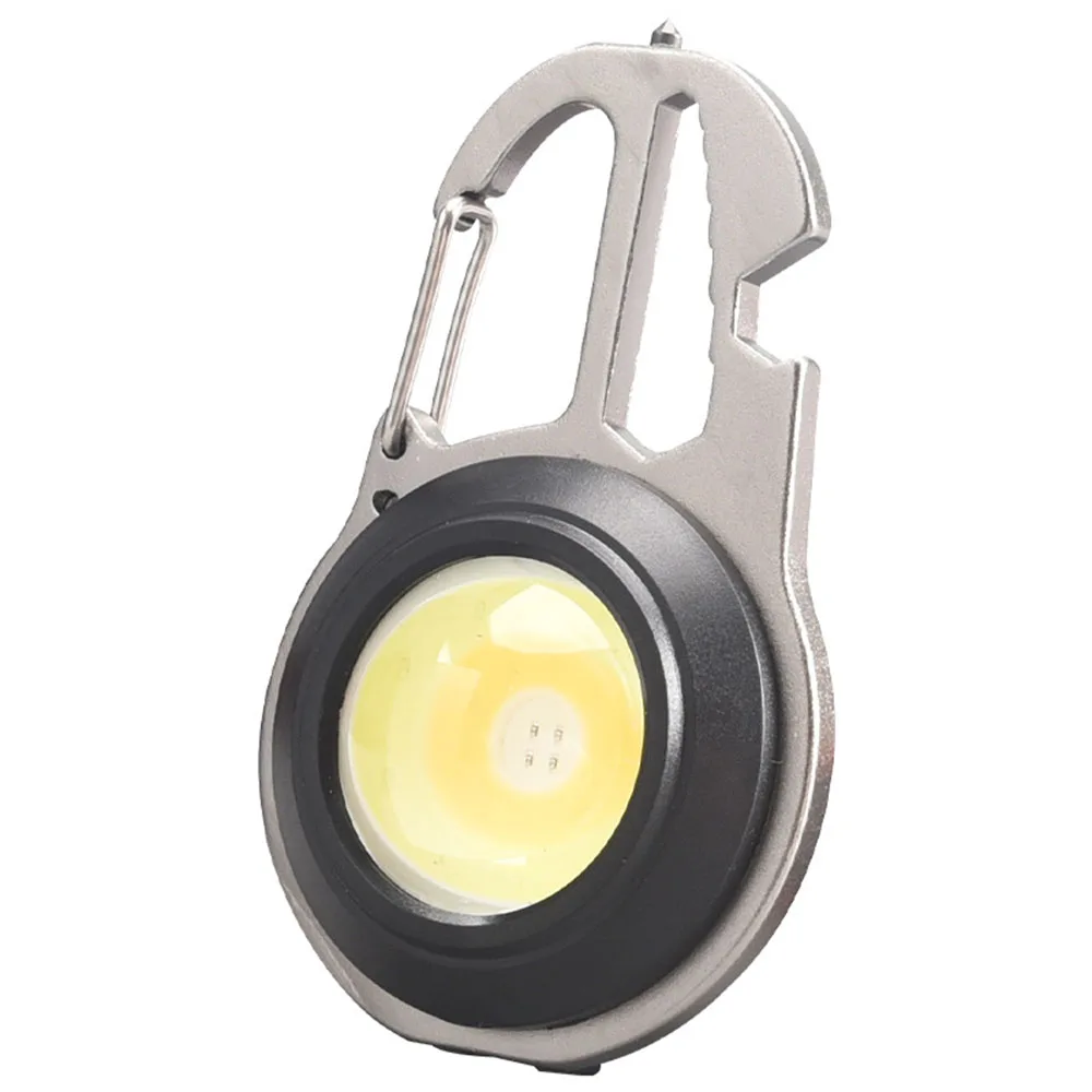 Sleutelhangerlicht Multifunctioneel draagbaar licht USB Mini COB LED-zaklamp Oplaadbaar noodlicht Buitenwerk Campinglicht