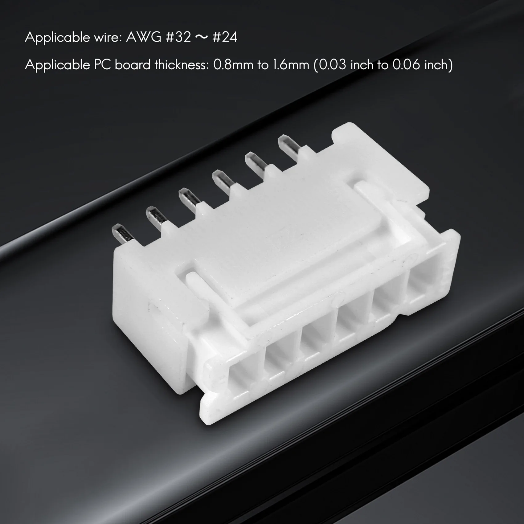 Nuovo kit connettore JST-XH da 460 pezzi da 2,54 mm con intestazione pin femmina da 2,54 mm e spina adattatore connettore alloggiamento 2/3/4/5/6 pin