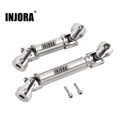 INJORA Stainless Steel Center Drive Shafts for 1/18 HPI Venture 18 CR18P