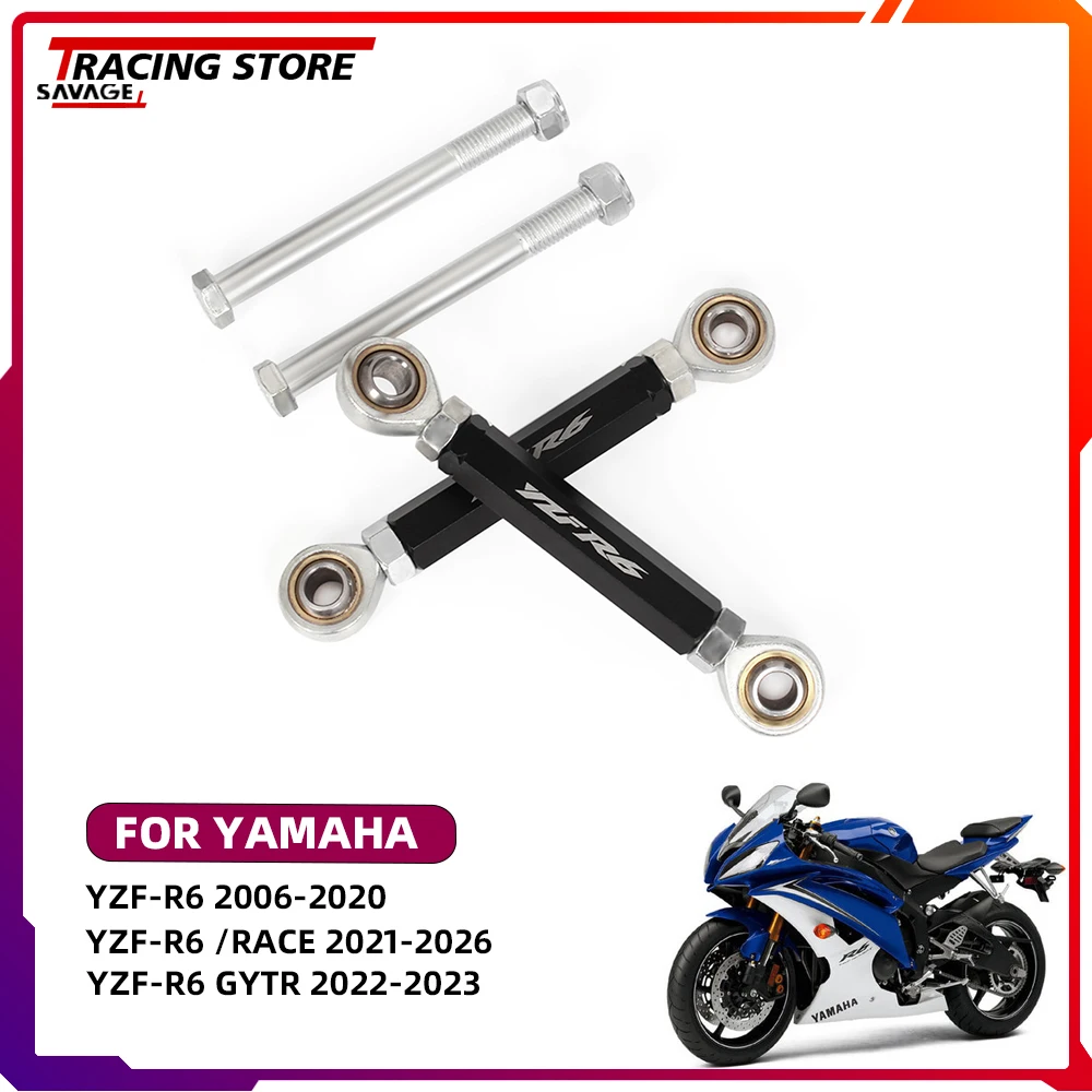 

Lowering Links Kit For Yamaha YZF-R6 /Race GYTR YZFR6 YZF R6 2026 Motorcycle Rear Suspension Drop Motor Bike Adjustable Lever