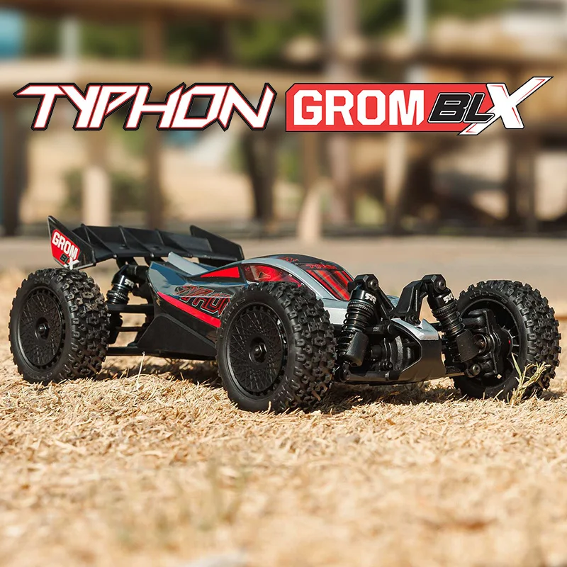 

ARRMA 1/14 Typhoon TYPHON Remote Control Electric 2S 3S Brushless Four-Wheel Drive Off-Road Vehicle RC Model Car RTR