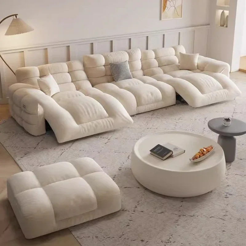 Italian Comfortable Sofa Designer Cushion Apartment Soft Sofas Elegant Relaxing Muebles Para Habitacion Home Accessories