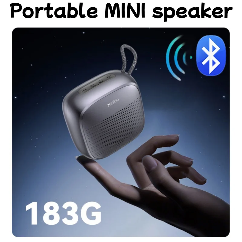 Caixa De Som Bluetooth Speaker Desktop Wireless Mini Subwoofer High Volume Portable Outdoor Dustproof Strong Bass Bluetooth 5.3