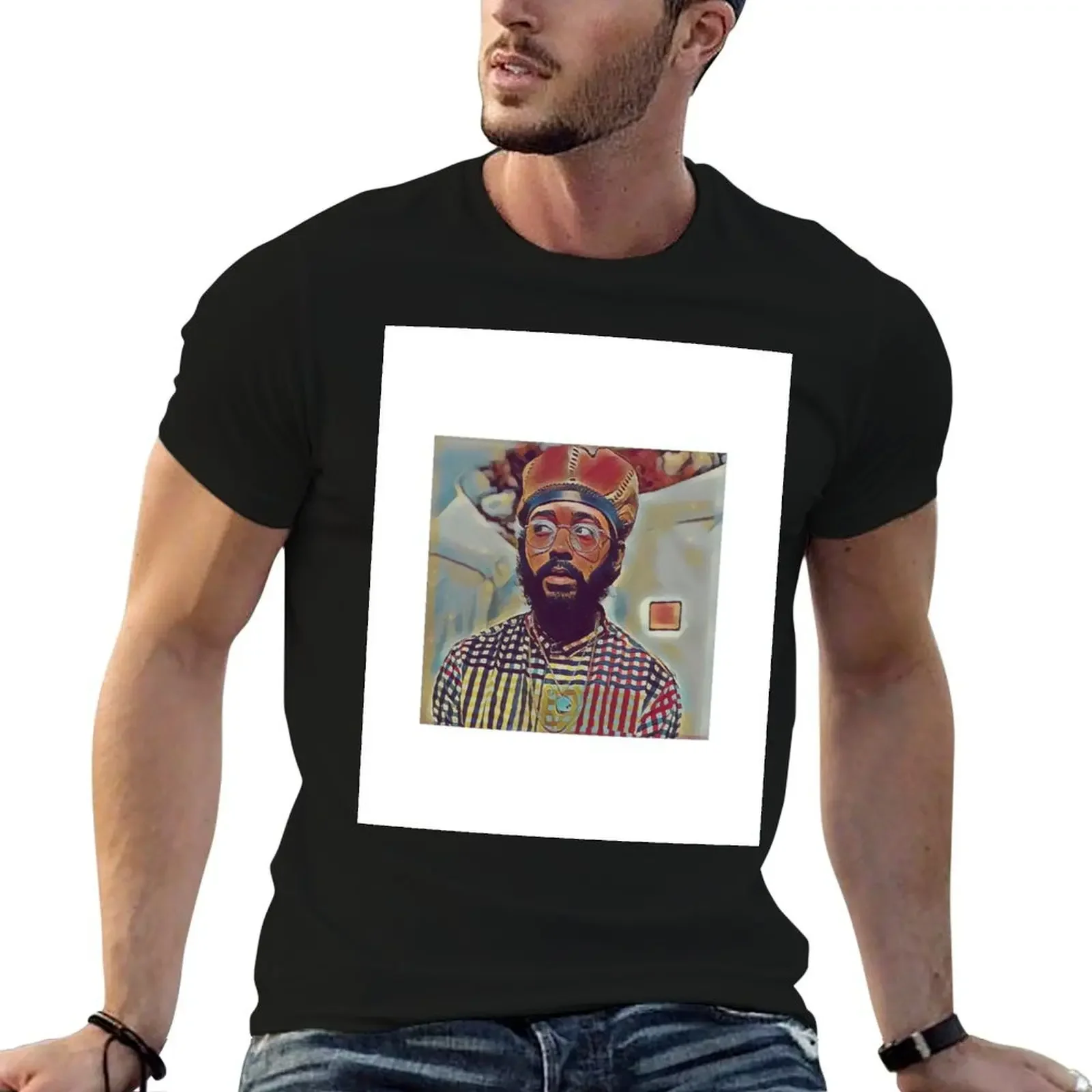 Protoje Portrait T-Shirt aesthetic clothes graphic shirts shirts graphic tee summer clothes Men's clothing