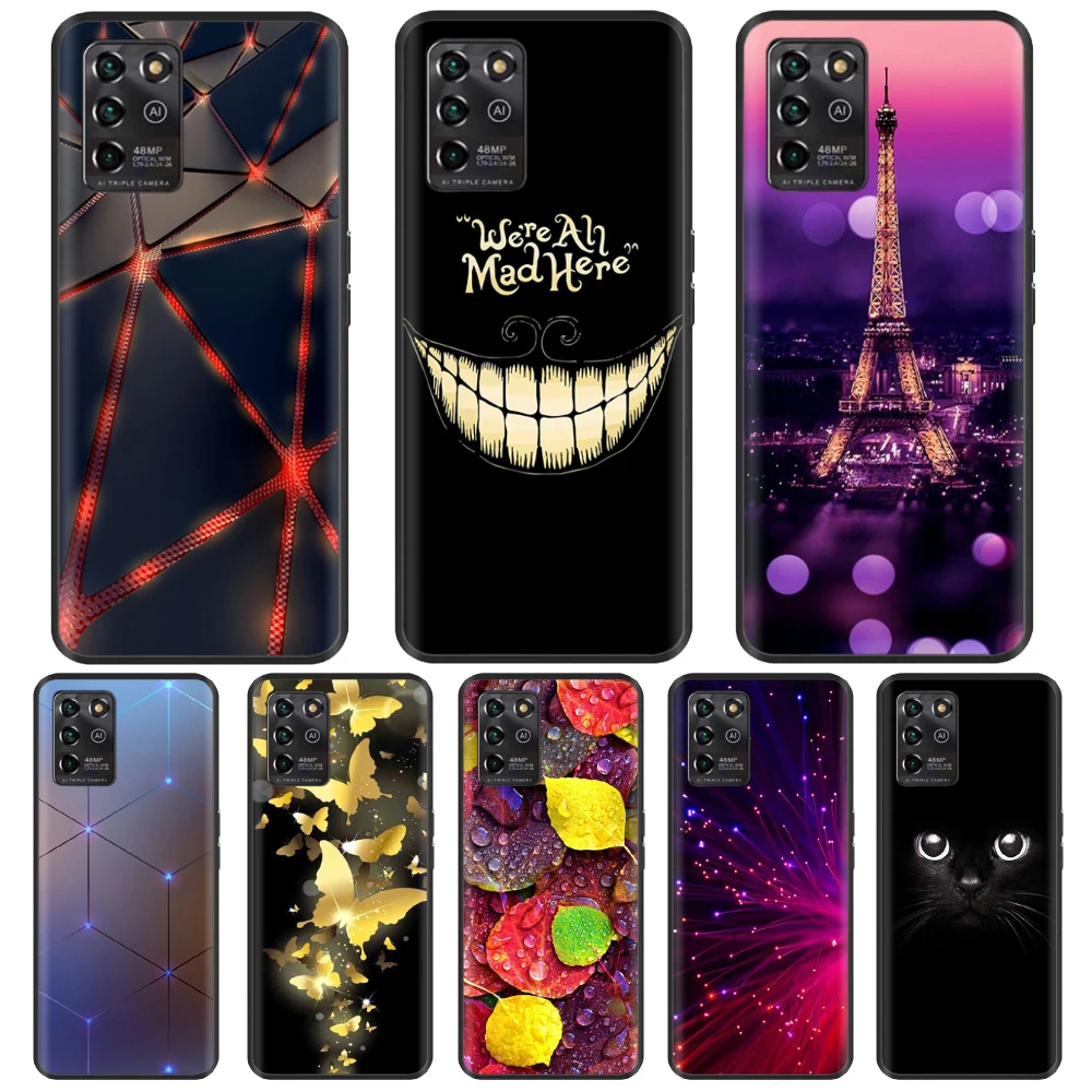 

For ZTE Blade V30 Case Phone Cover Soft Silicone TPU Cases For ZTE Blade V30 Vita Case BladeV30 9030 8030 Bumper Fudnas Coque