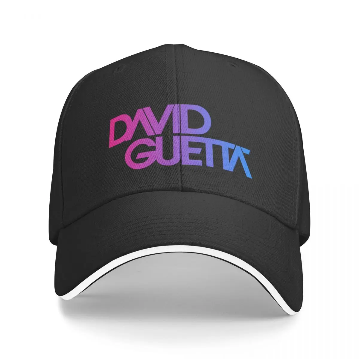 

David Guetta fade logo Baseball Cap Wild Ball Hat Brand Man cap Trucker Cap Elegant Women's Hats Men's