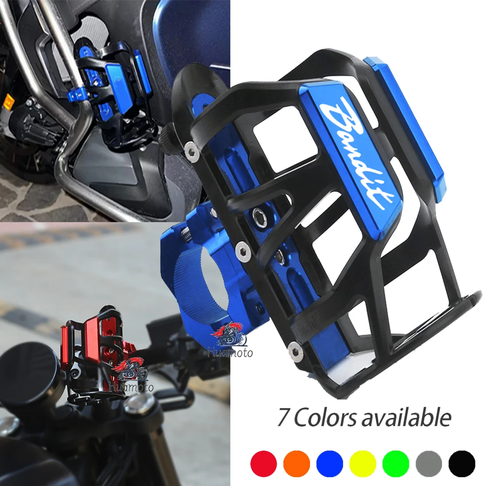 

For SUZUKI Bardit 150 250 400 Beverage Water Bottle Drink Cup Holder CNC Motorcycle Accessories Hot Selling