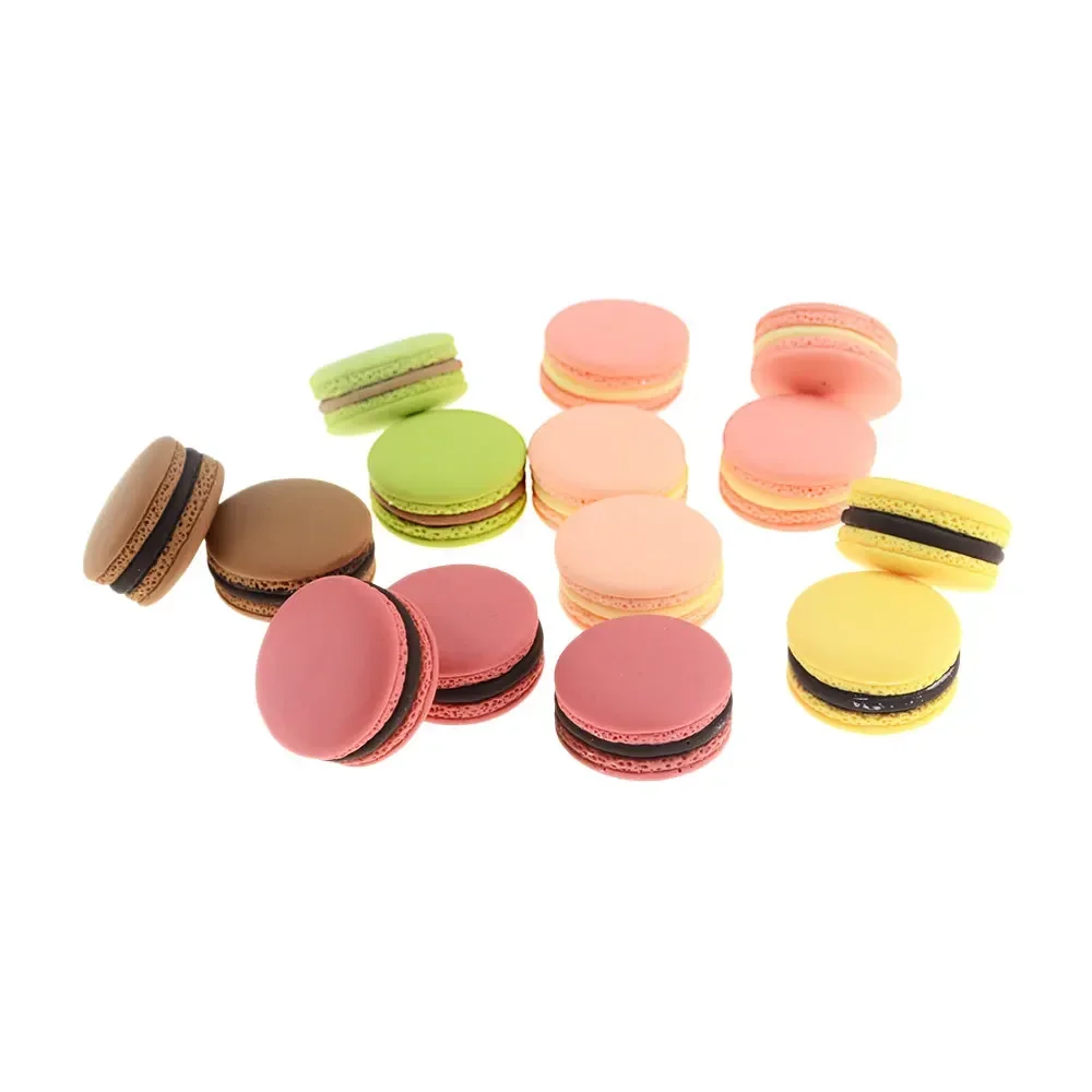 Simulation Macaron Food Decor, Fake Props, Food Model, Dessert Table, Snack Decoration, Artificial Cake, Home Party Decor, 10 Pc