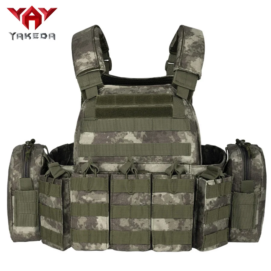 Yakeda Camouflage Amfibisch Trainingsvest, Outdoor Cs Trainingsvest