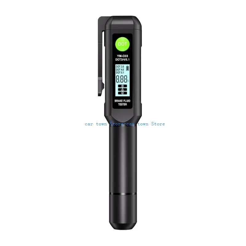 

RXJE Electronic Brake Fluid Tester Universal Oil Moisture Meter Car Testing Pen Tool