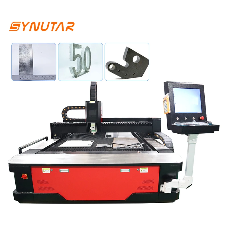 Máquina cortadora láser de fibra Cnc de alta potencia SY-F3015 1500w a precio de fábrica para láminas de metal de acero