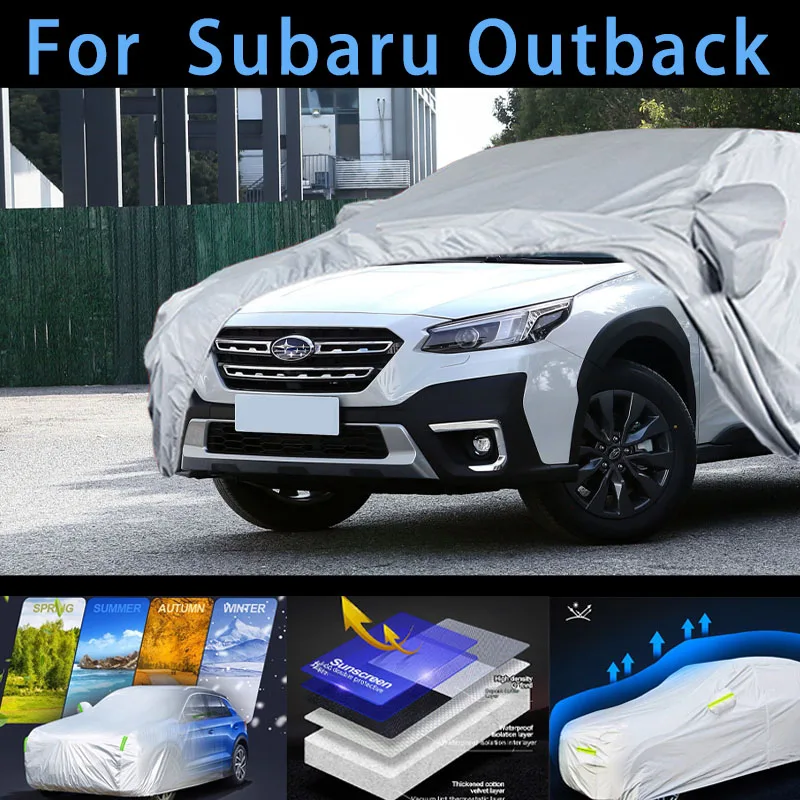 

For Subaru Outback Outdoor Protection Full Car Covers Snow Cover Sunshade Waterproof Dustproof Exterior Car cover protection