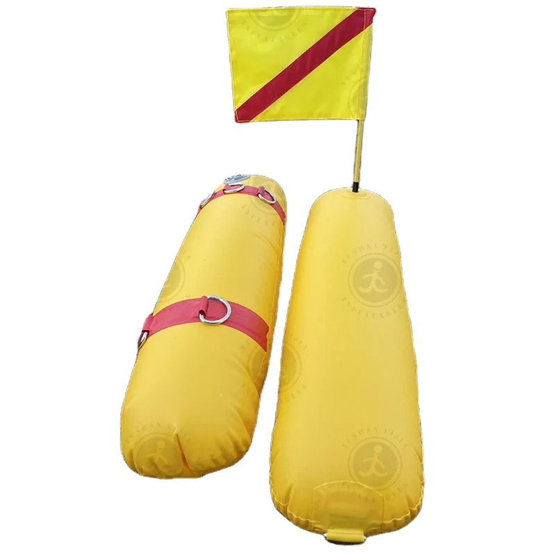 

Factory Custom Diving Surface Float Diver Safe Inflatable Buoy Spearfishing Diving Equipment