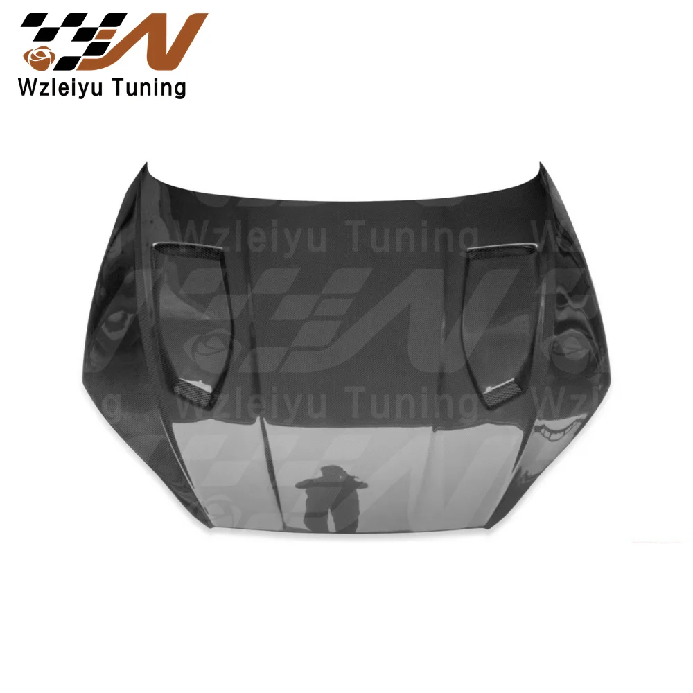 

New V1 Style Real Carbon Fiber Front Hood Bonnet Fit For Audi RS5 S5 A5 B9 B9.5 17-23 High Quality Fitment