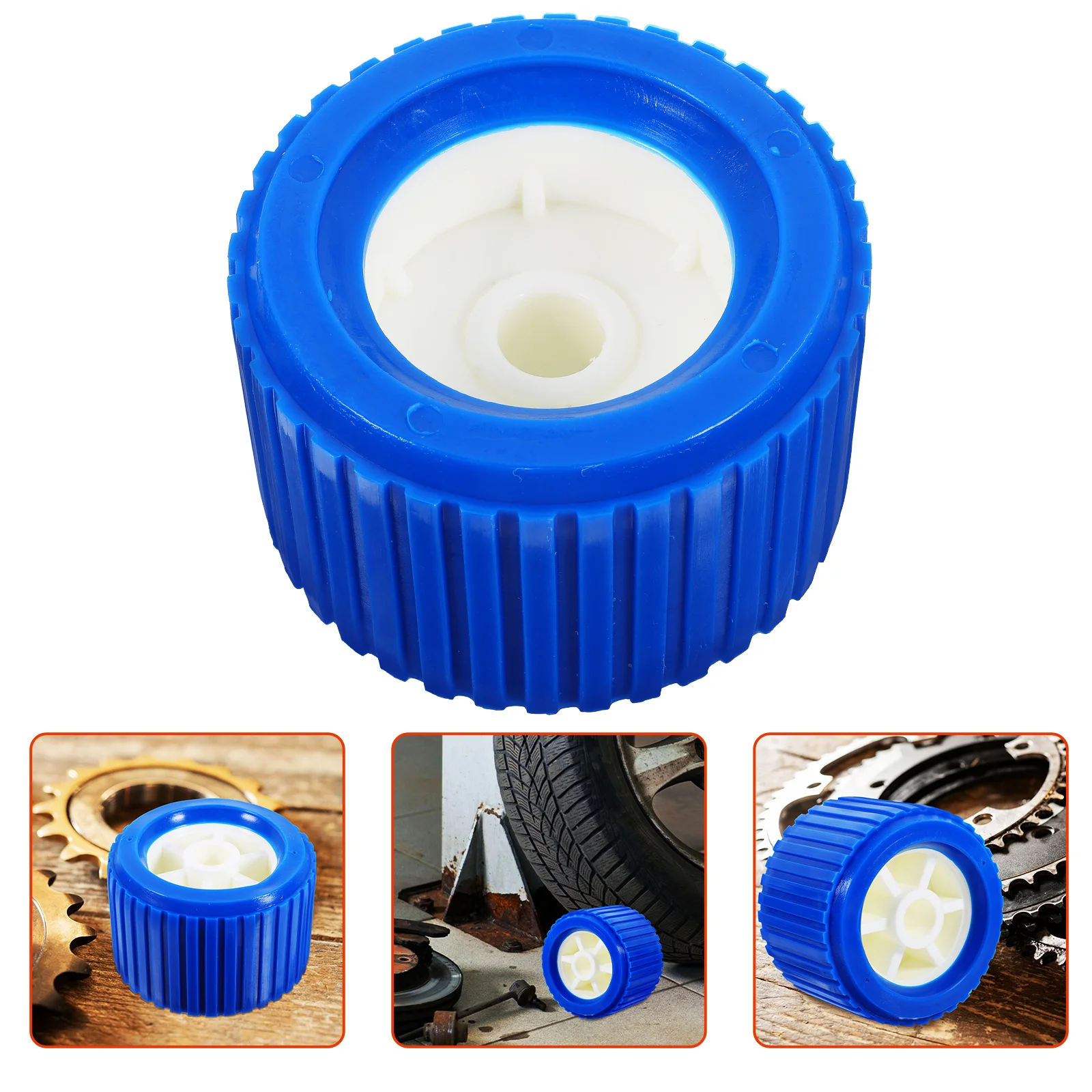 

Boat Trailer Roller Marine Yacht Ribbed Wobble Replacement Plastic Yacht Trailer Roller Assembly Kit Boat Rollers