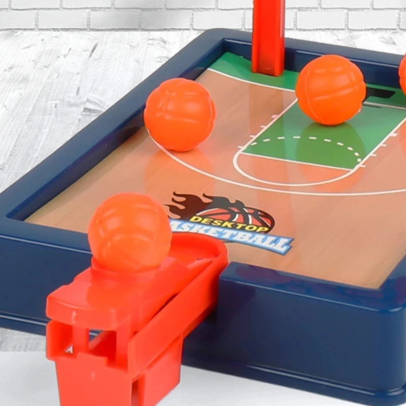 Desktop Board Game com Basketball Hoop, Dedo Shooting Set, Mini Máquina, Party Table, Esporte interativo, 2 jogadores, Jogos Ball Toys