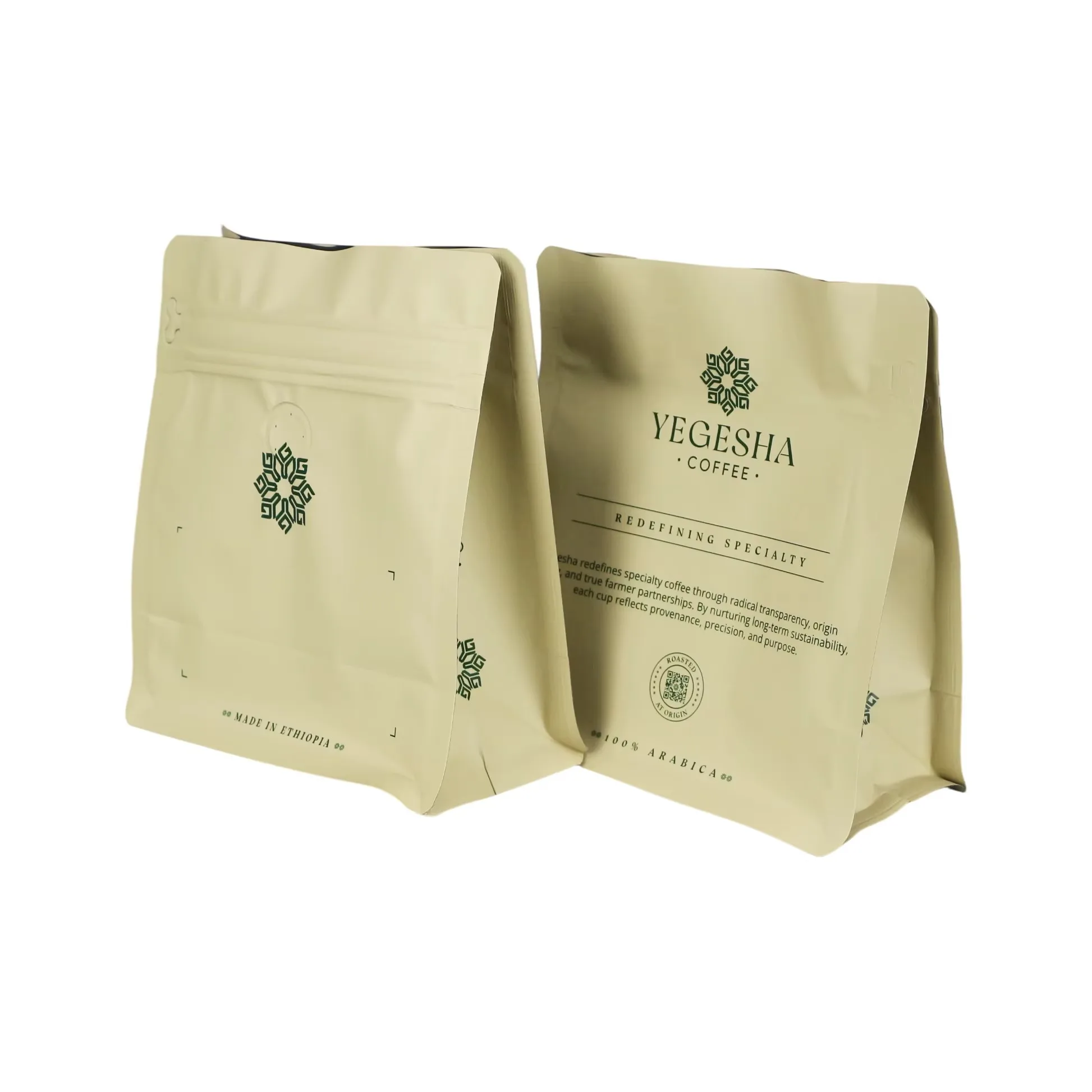 

Custom Coffee Packaging Bag ｜Stand Up Zipper Storage Bag｜Recyclable Foil Packaging Bag｜Custom Logo Printed Bag