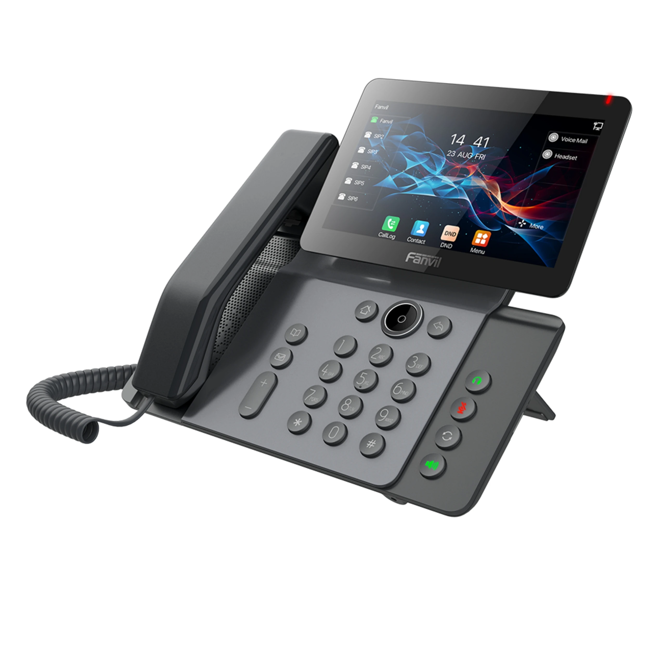 V66 Pro Prime 7-inch 1024*600 IPS Touch Screen Bluetooth  High-performance Smart Business WIFI 6 IP Phone