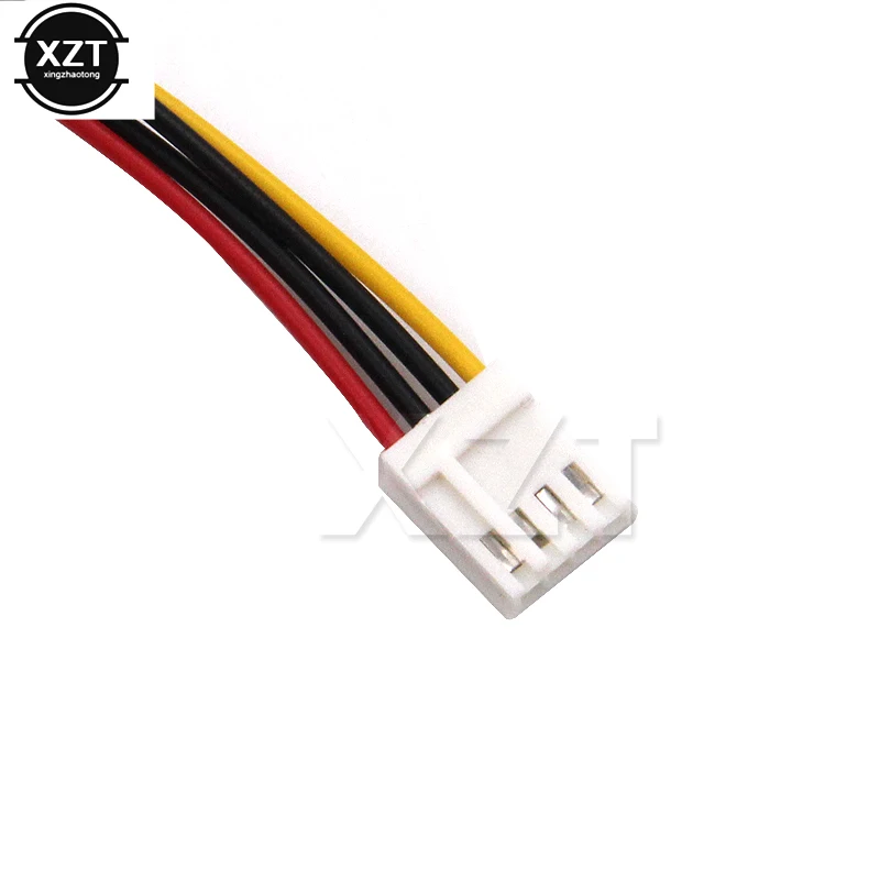 Nowy 4-pinowy Molex IDE męski do 4 P siła żeńska kabel zasilający do stacja dyskietek Adapter do komputera stacja dyskietek przewód łącznikowy PSU