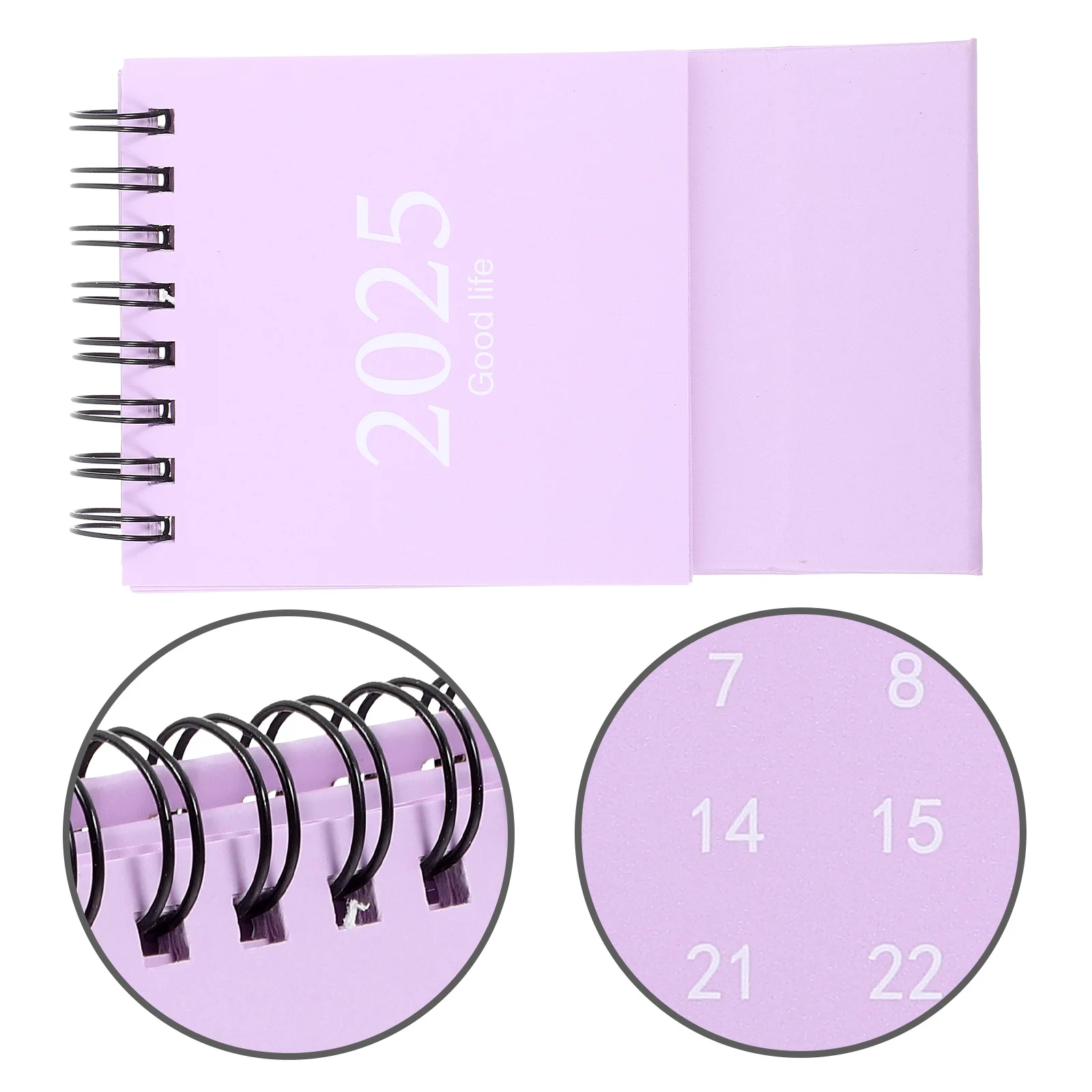 Aesthetic Small Desk Calendar Decorative Monthly for Table Office Adorable Mini